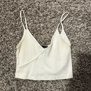 Topshop white tank top
